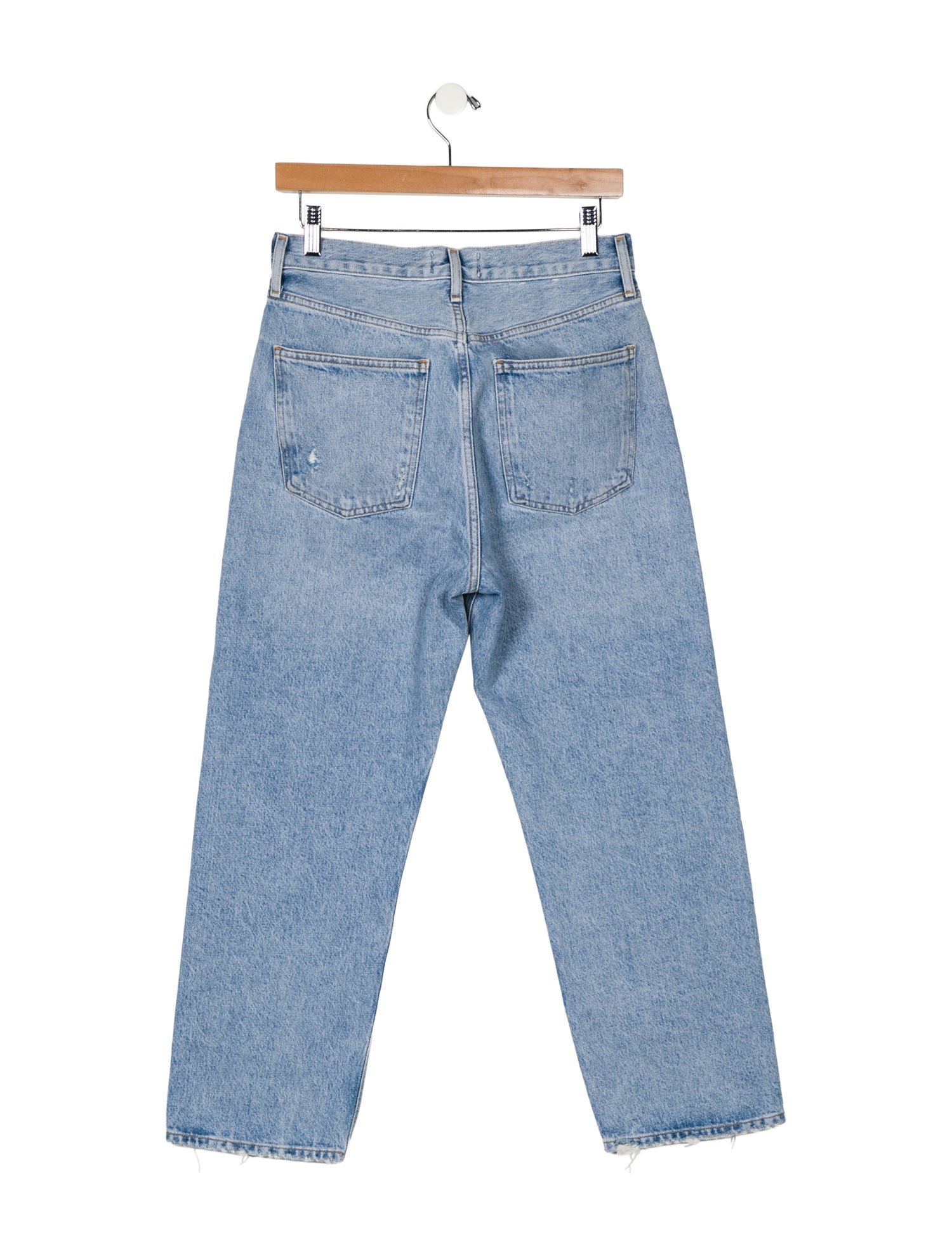 AGOLDE High-Rise Straight Leg Jeans
