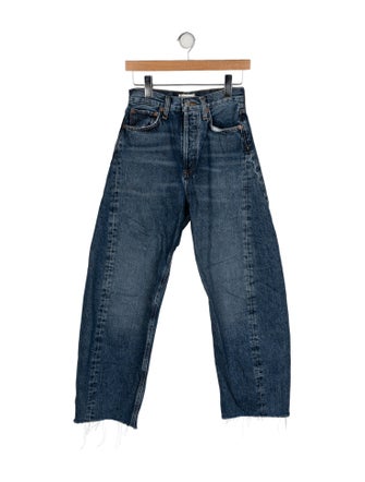 AGOLDE High-Rise Straight Leg Jeans