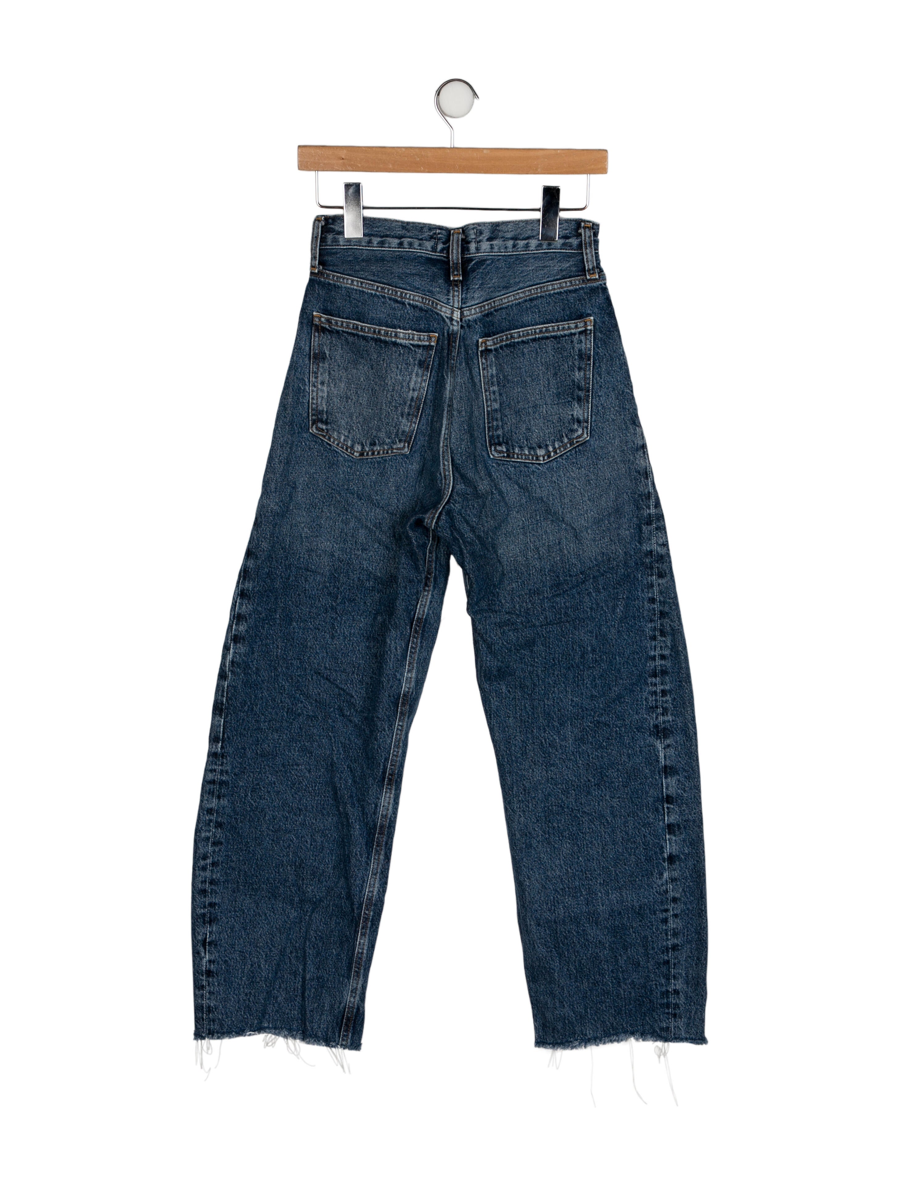 AGOLDE High-Rise Straight Leg Jeans