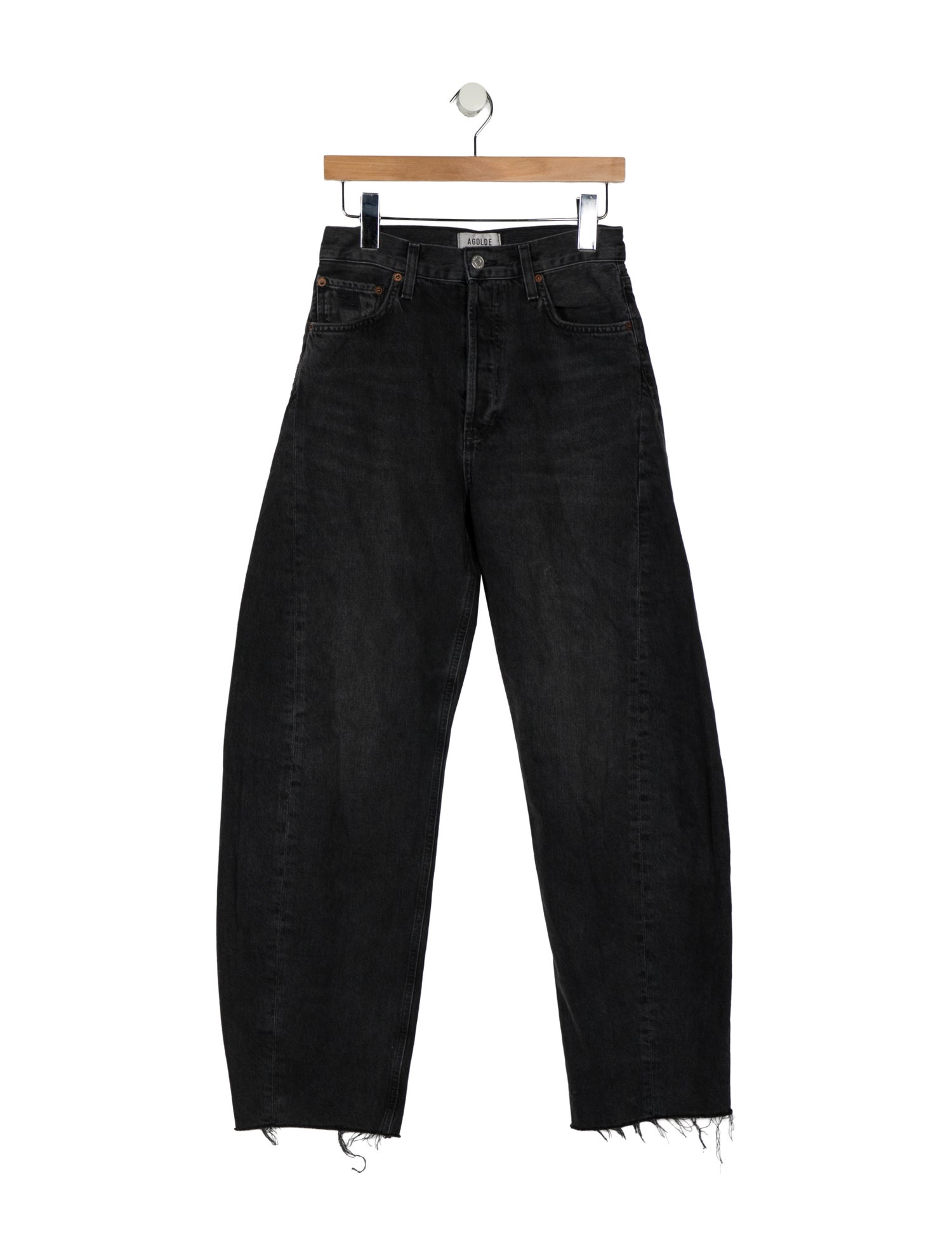 AGOLDE High-Rise Straight Leg Jeans