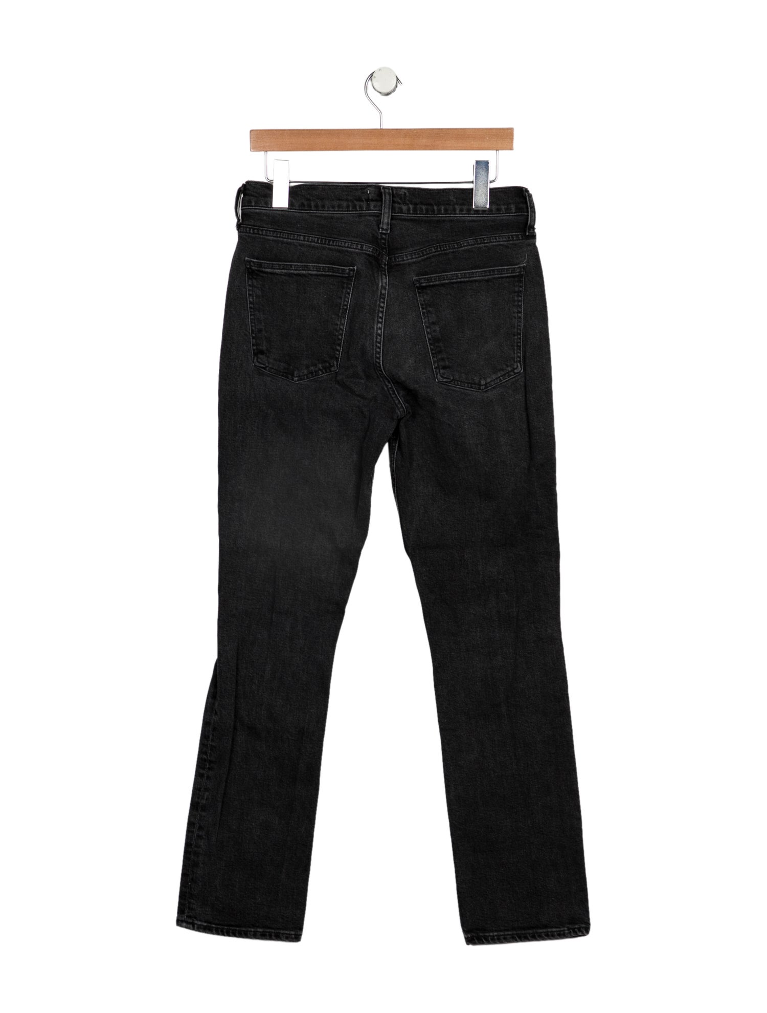 AGOLDE Mid-Rise Straight Leg Jeans