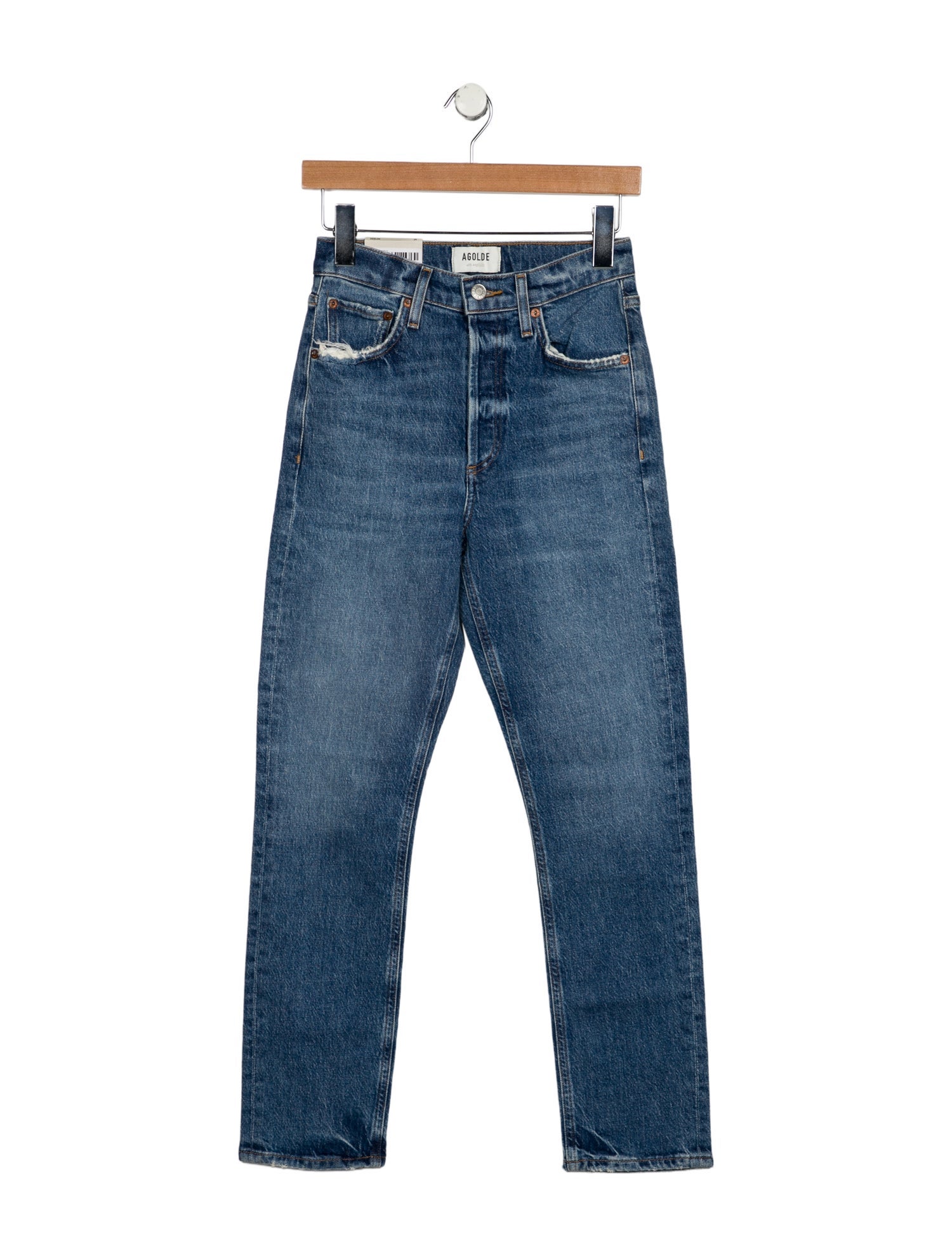 AGOLDE High-Rise Straight Leg Jeans w/ Tags
