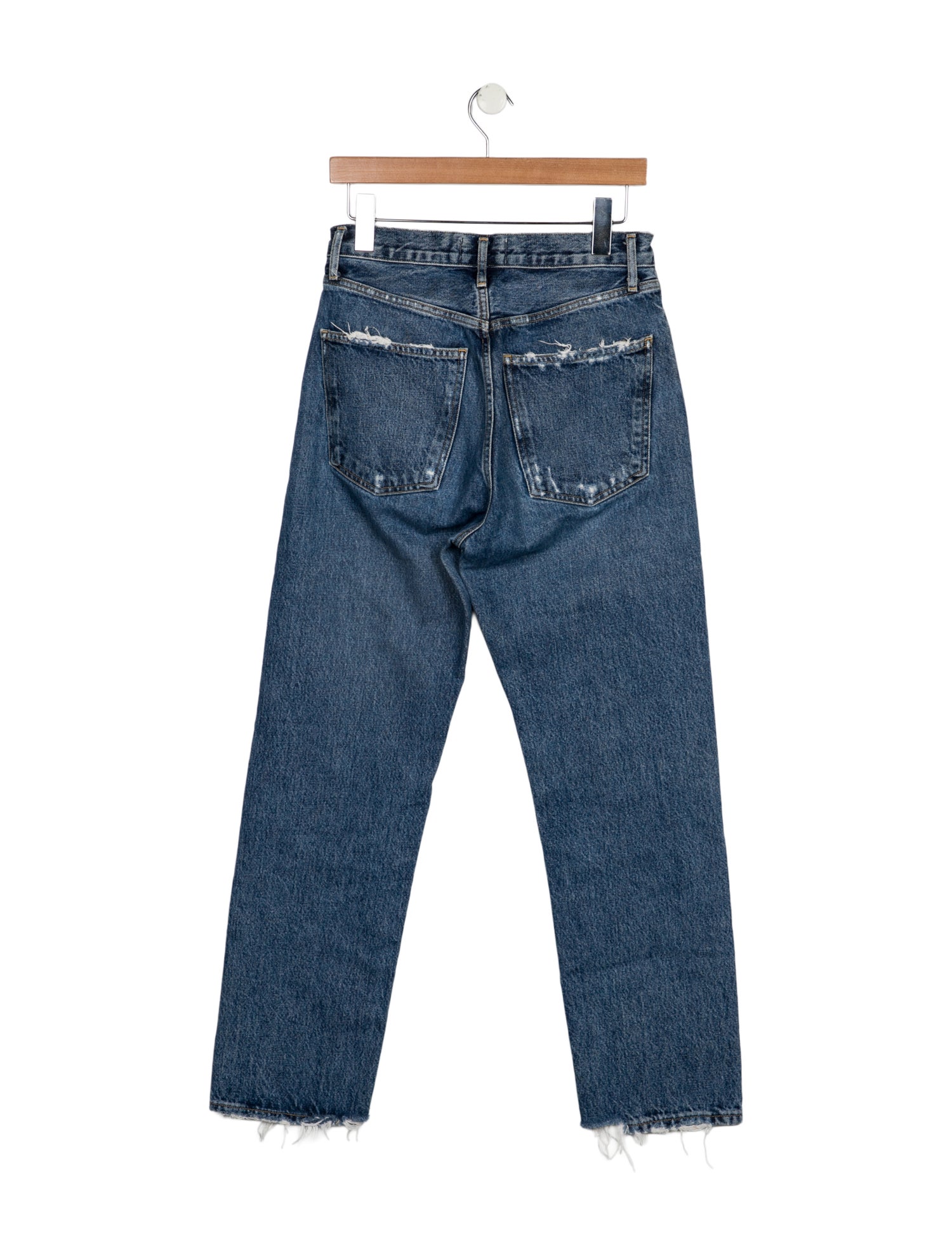 AGOLDE High-Rise Straight Leg Jeans