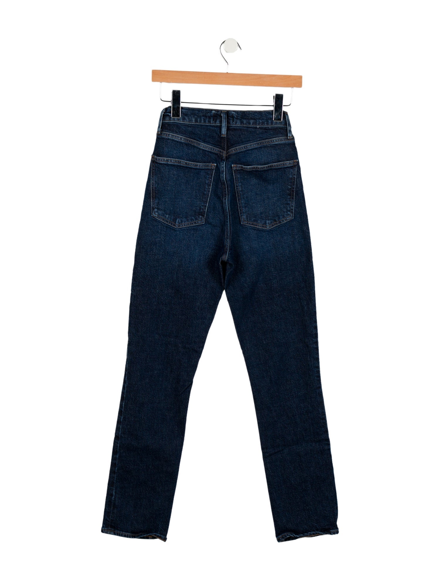 AGOLDE High-Rise Straight Leg Jeans