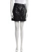 AGOLDE Leather Mini Skirt
