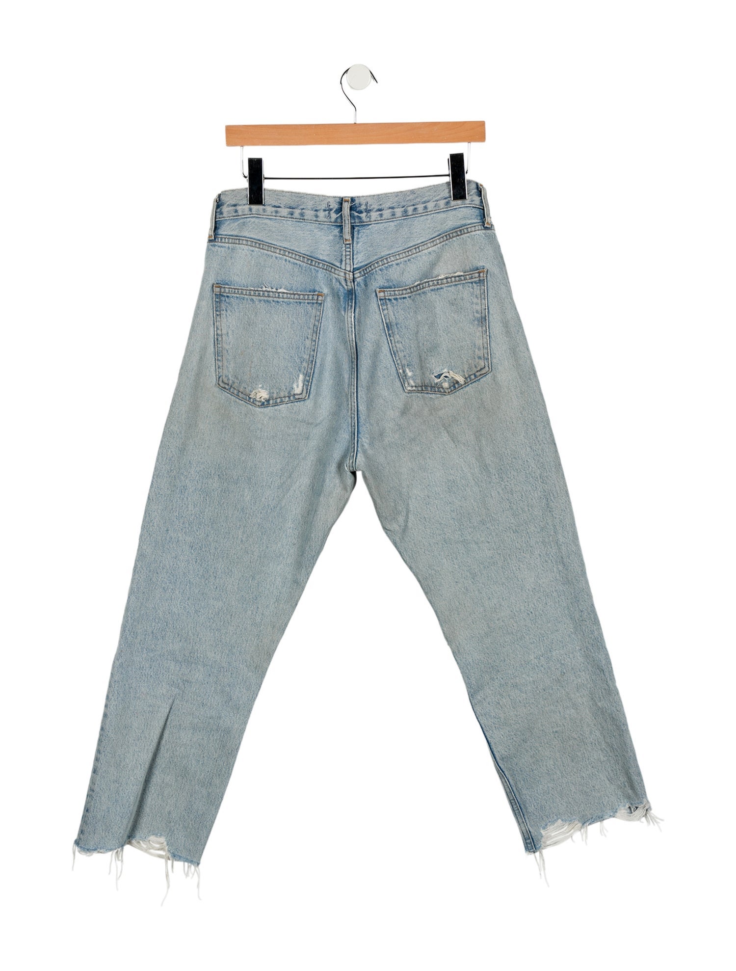 AGOLDE High-Rise Straight Leg Jeans