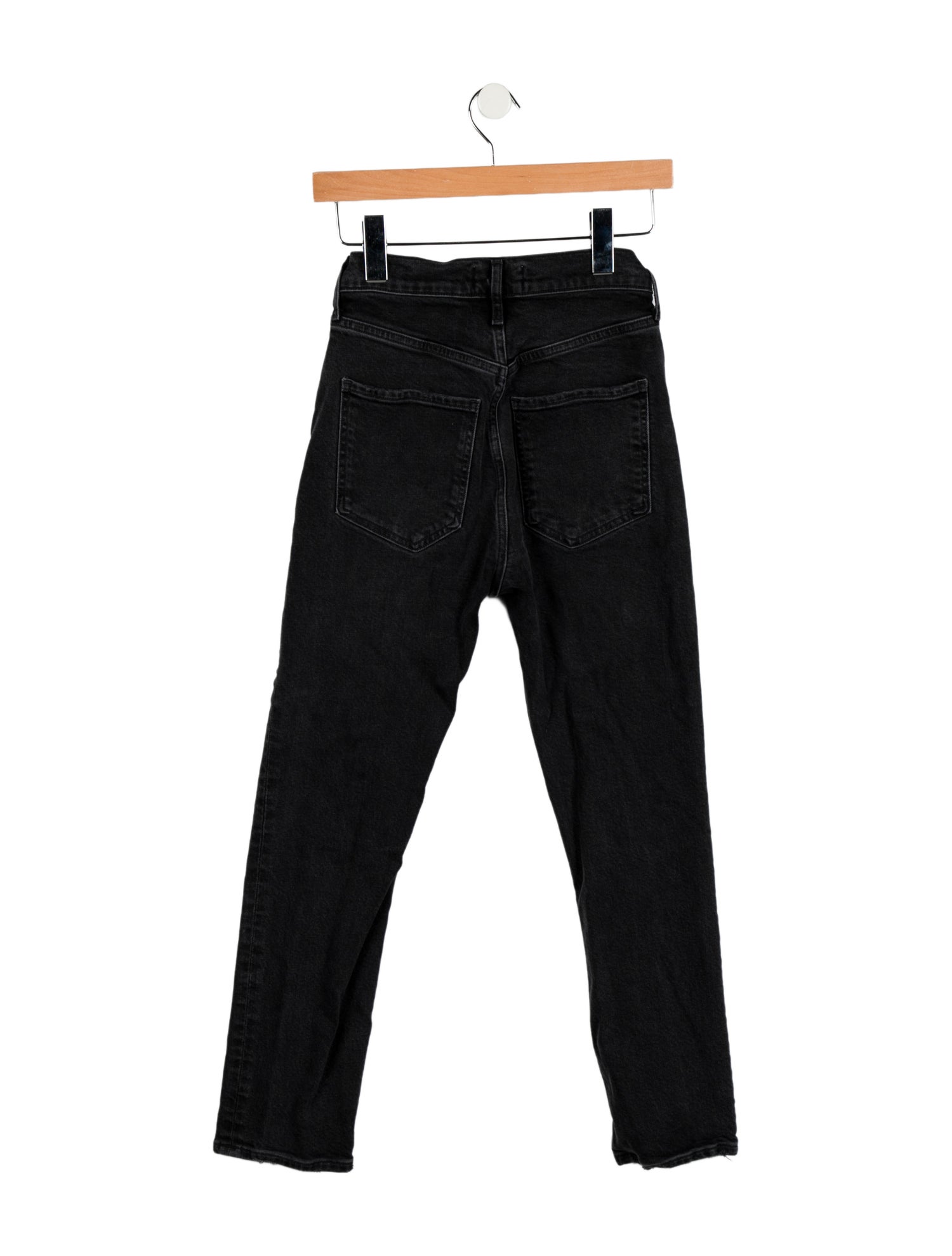 AGOLDE Mid-Rise Straight Leg Jeans