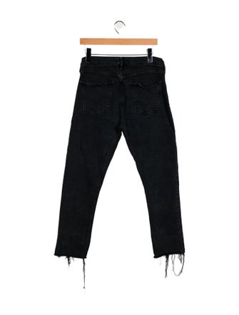 AGOLDE Mid-Rise Straight Leg Jeans