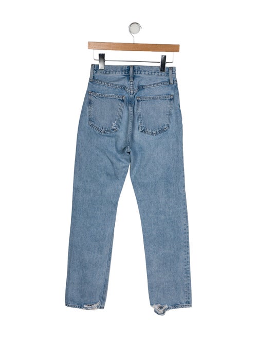 AGOLDE High-Rise Straight Leg Jeans
