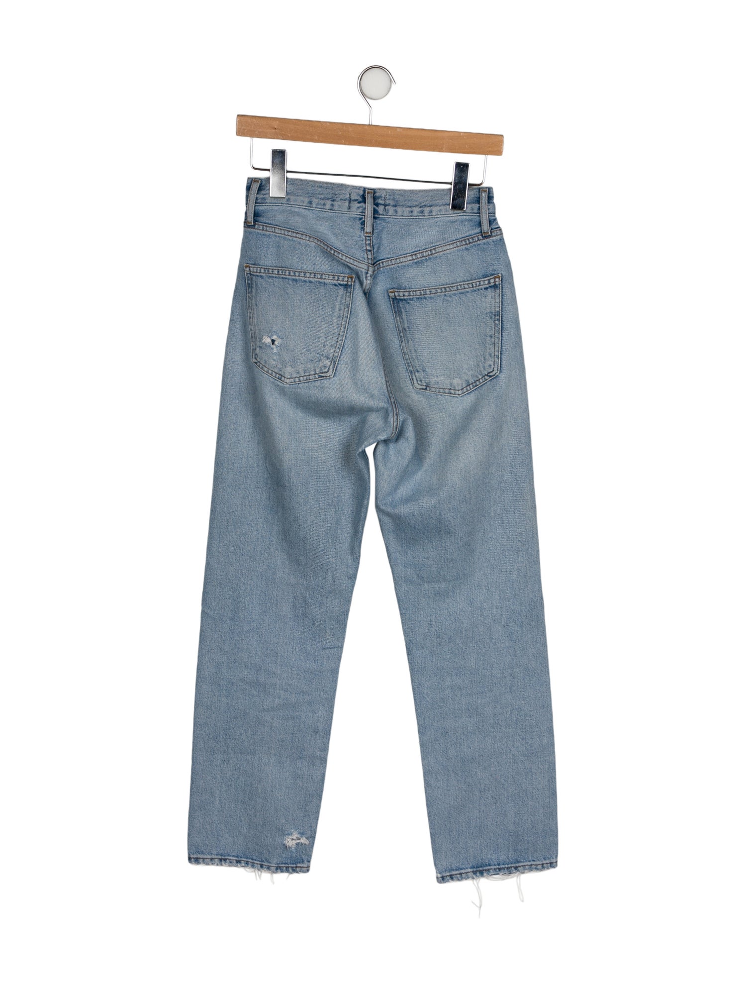 AGOLDE High-Rise Straight Leg Jeans
