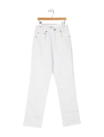 AGOLDE High-Rise Straight Leg Jeans