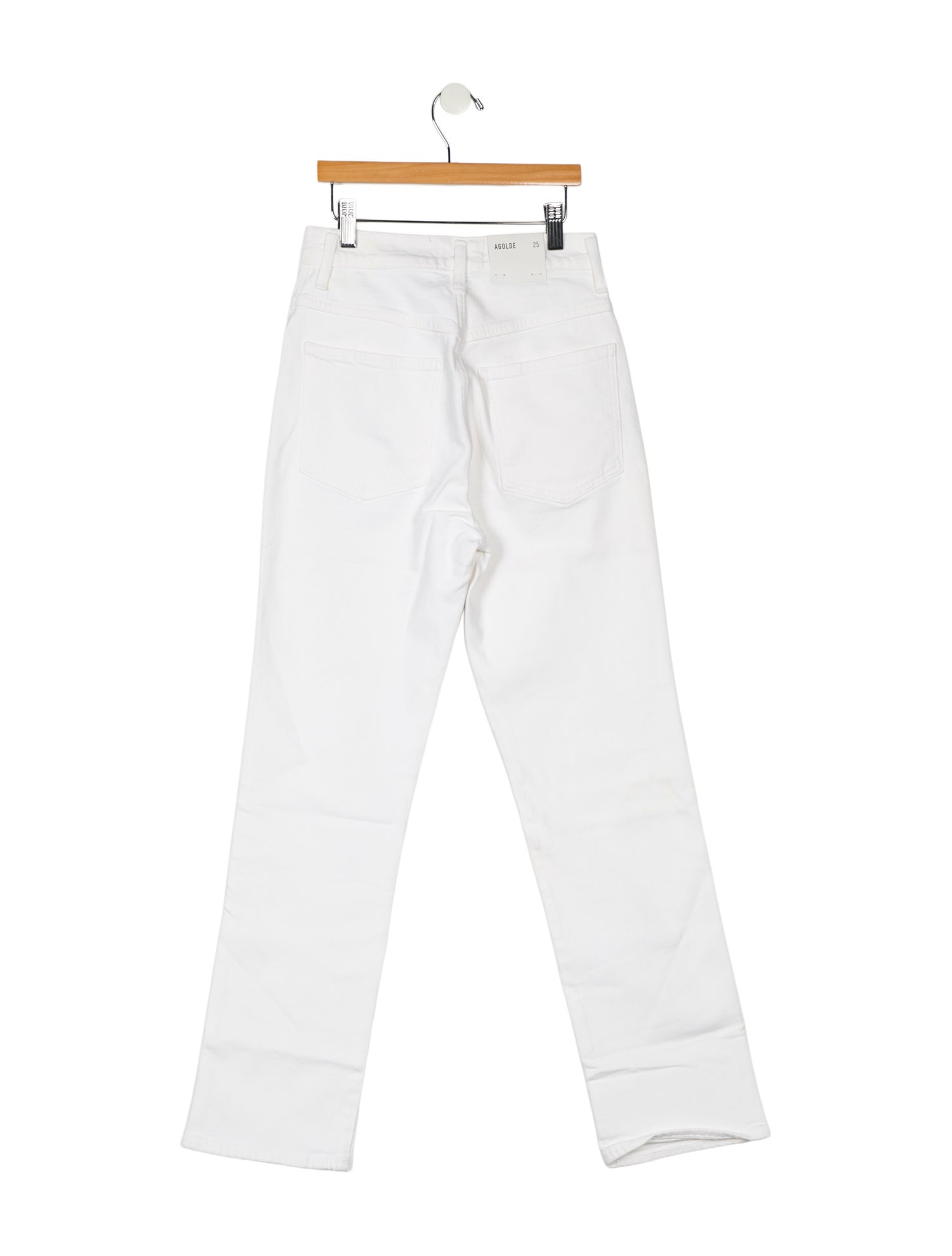 AGOLDE High-Rise Straight Leg Jeans