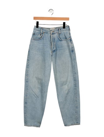 AGOLDE High-Rise Straight Leg Jeans