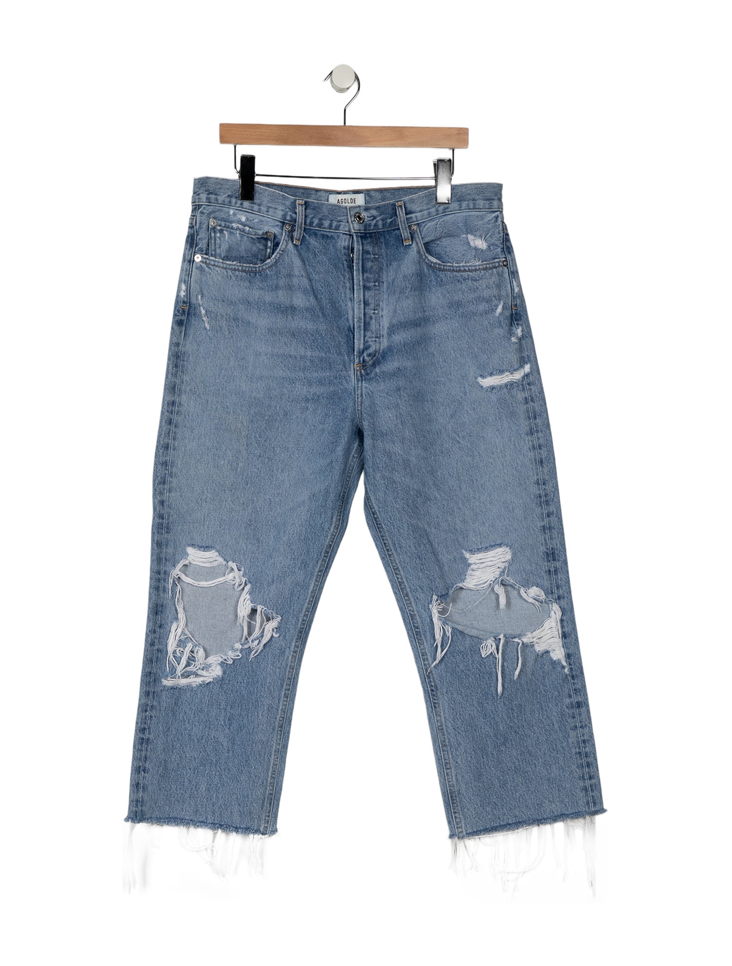 AGOLDE High-Rise Wide Leg Jeans