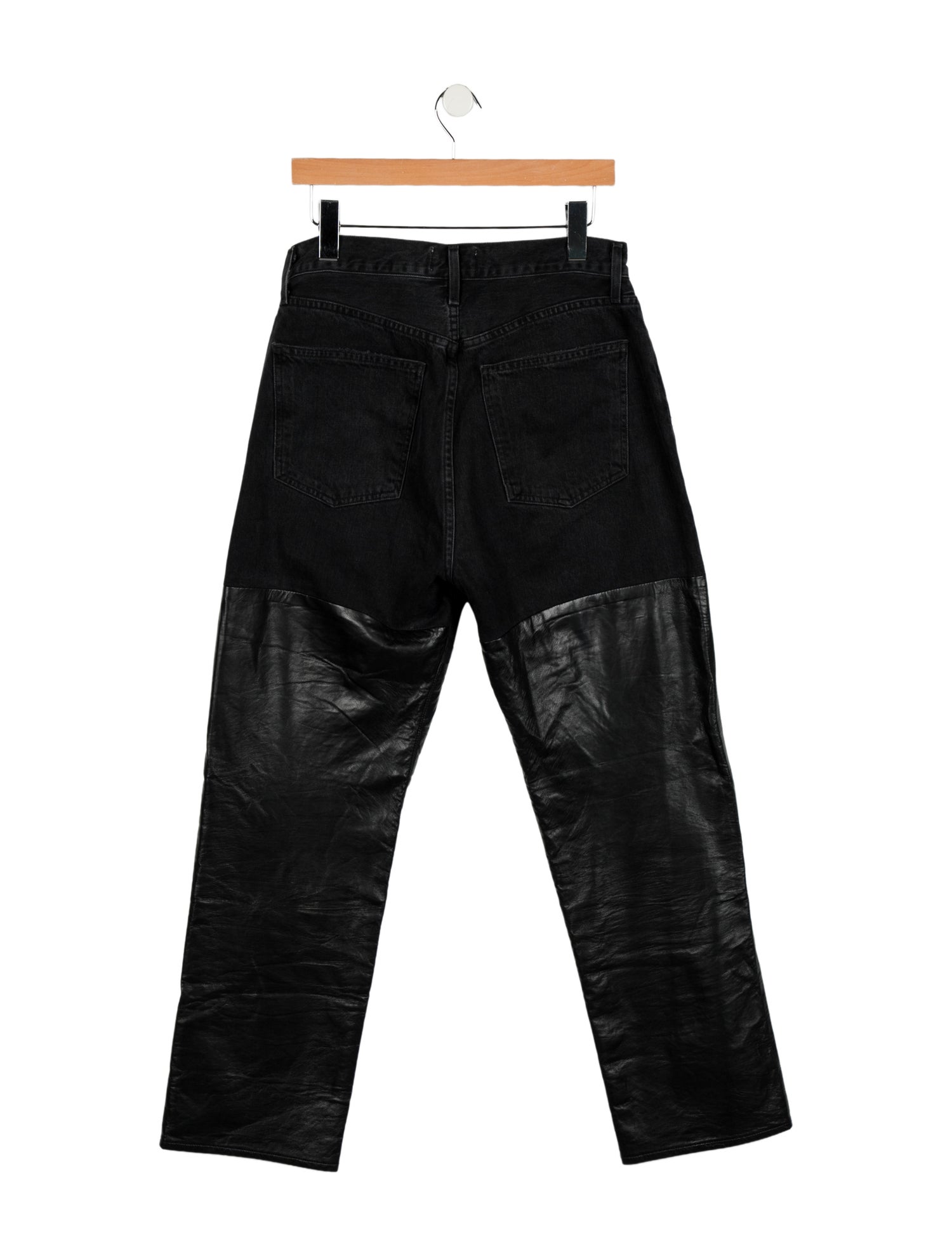 AGOLDE High-Rise Straight Leg Jeans