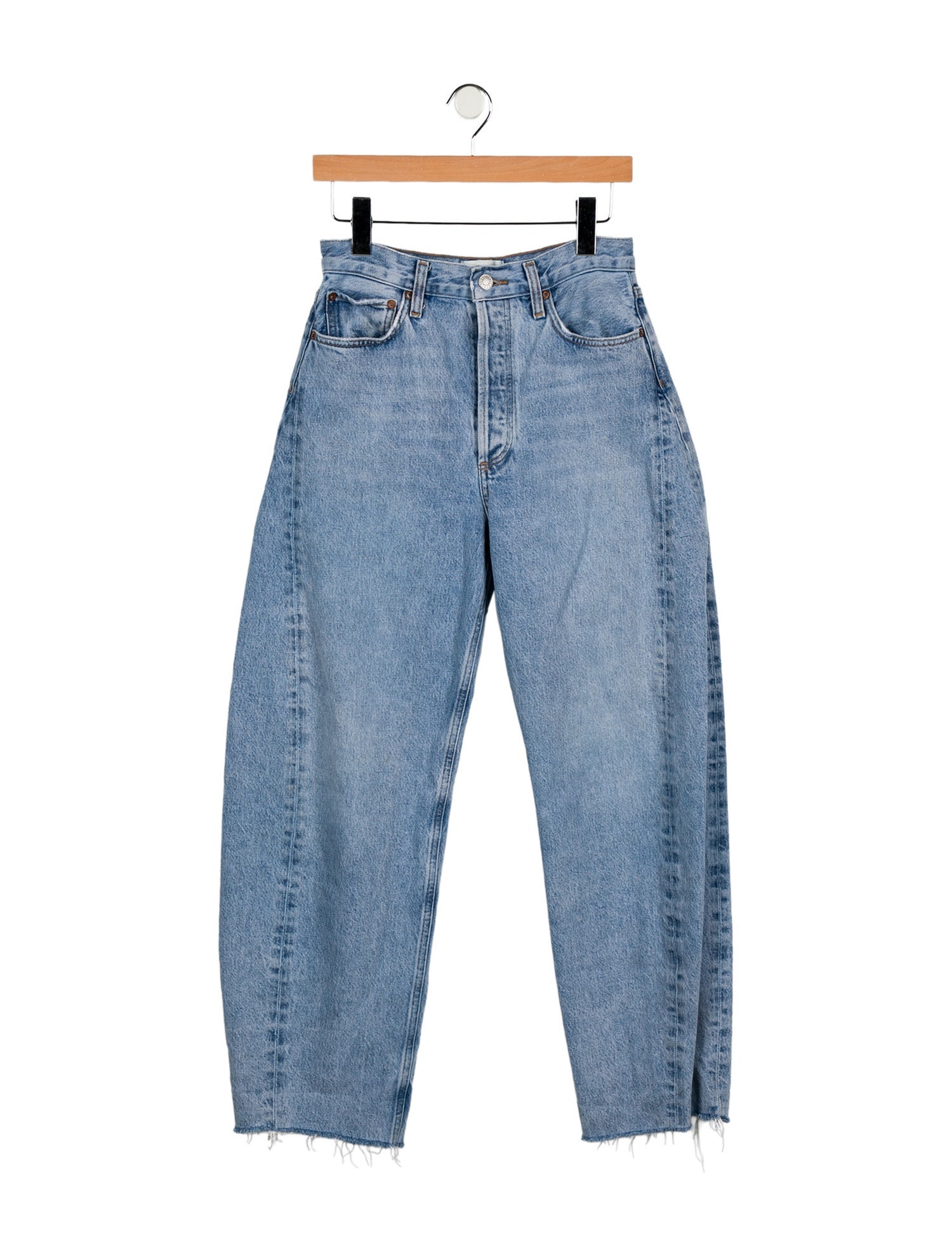 AGOLDE High-Rise Straight Leg Jeans