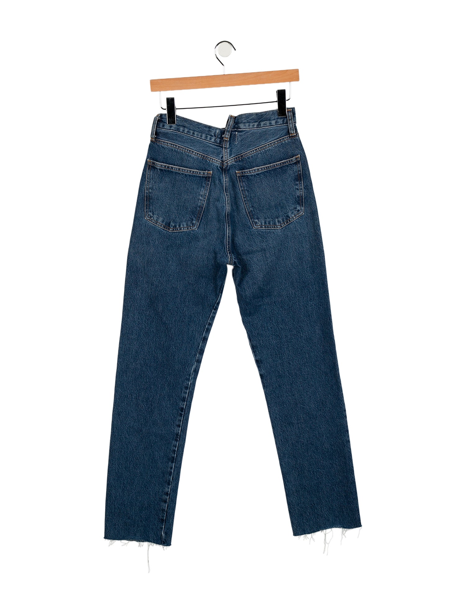 AGOLDE High-Rise Straight Leg Jeans
