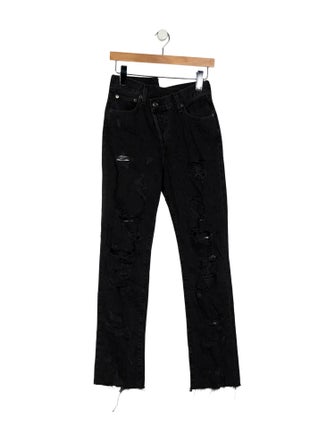AGOLDE High-Rise Straight Leg Jeans
