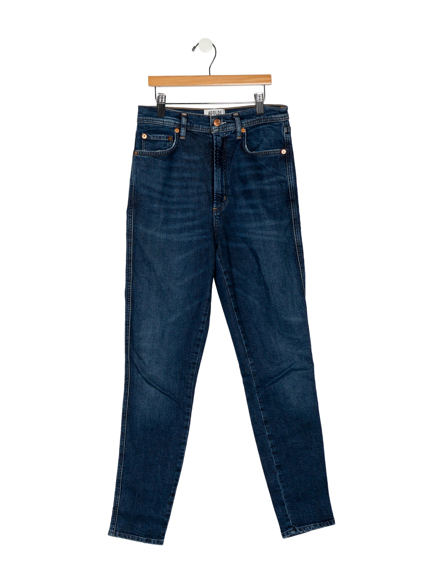 AGOLDE High-Rise Skinny Leg Jeans