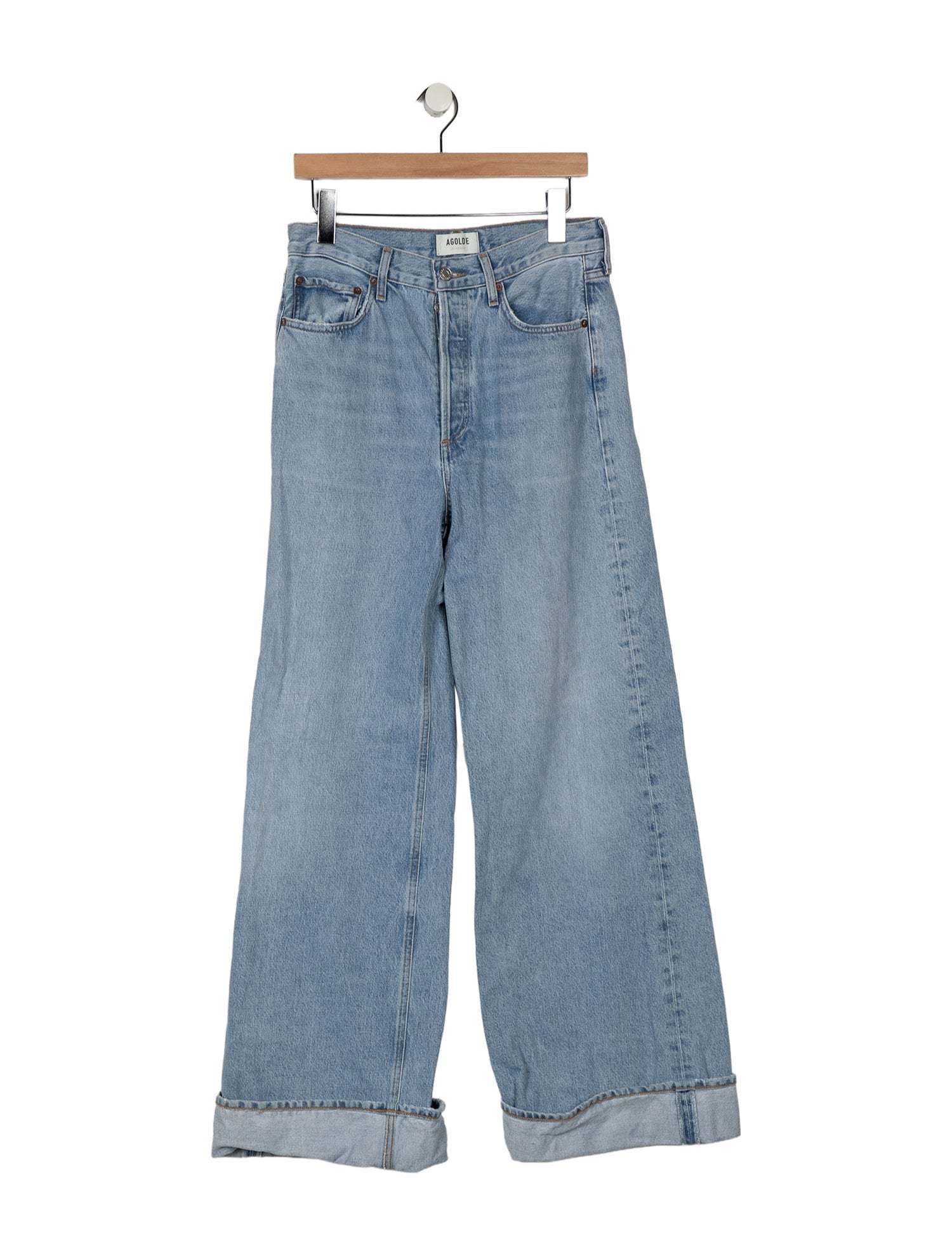 AGOLDE High-Rise Wide Leg Jeans