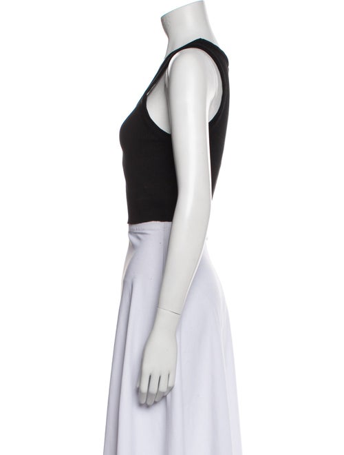 AGOLDE Scoop Neck Sleeveless Crop Top