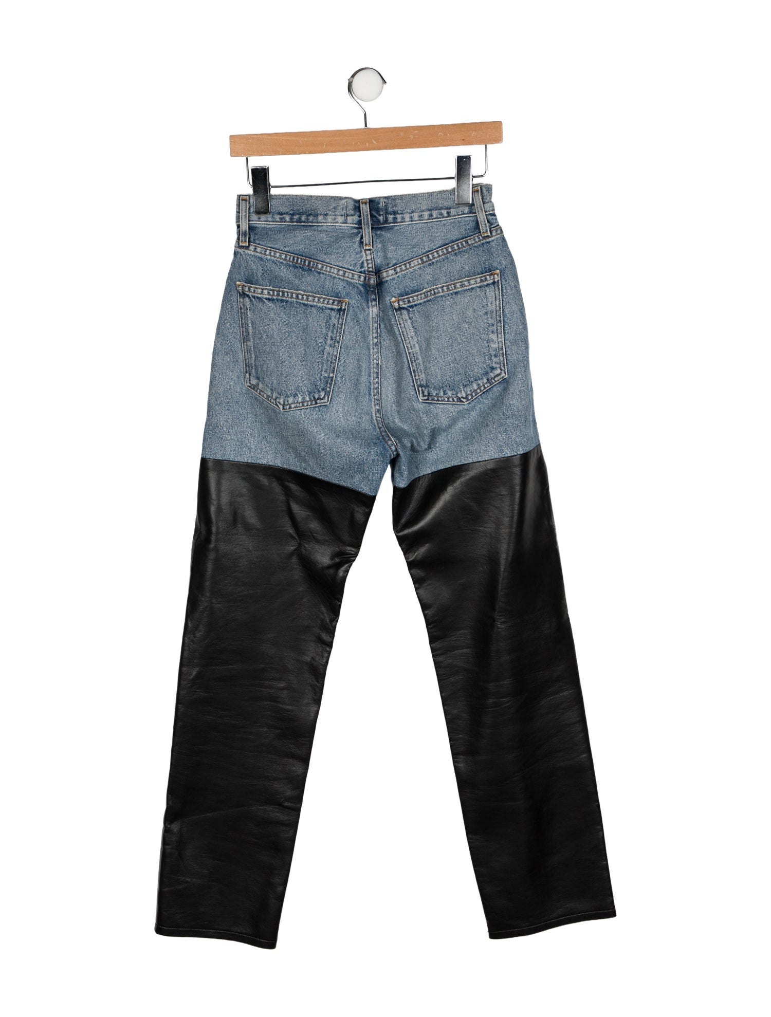 AGOLDE High-Rise Straight Leg Jeans