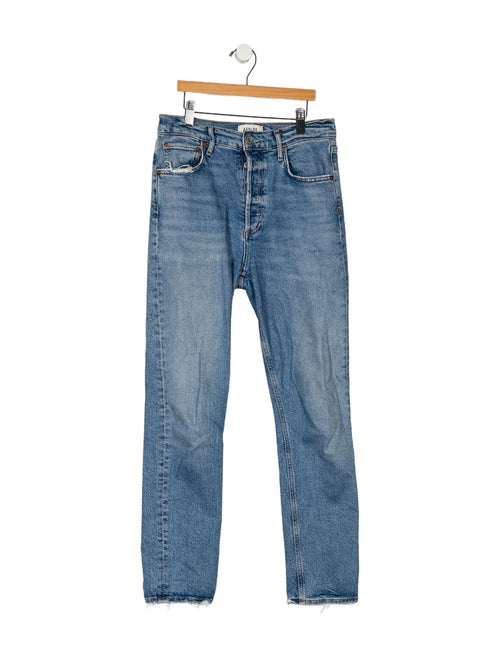 AGOLDE High-Rise Straight Leg Jeans