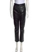 AGOLDE Leather Straight Leg Pants
