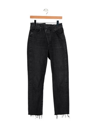 AGOLDE High-Rise Straight Leg Jeans