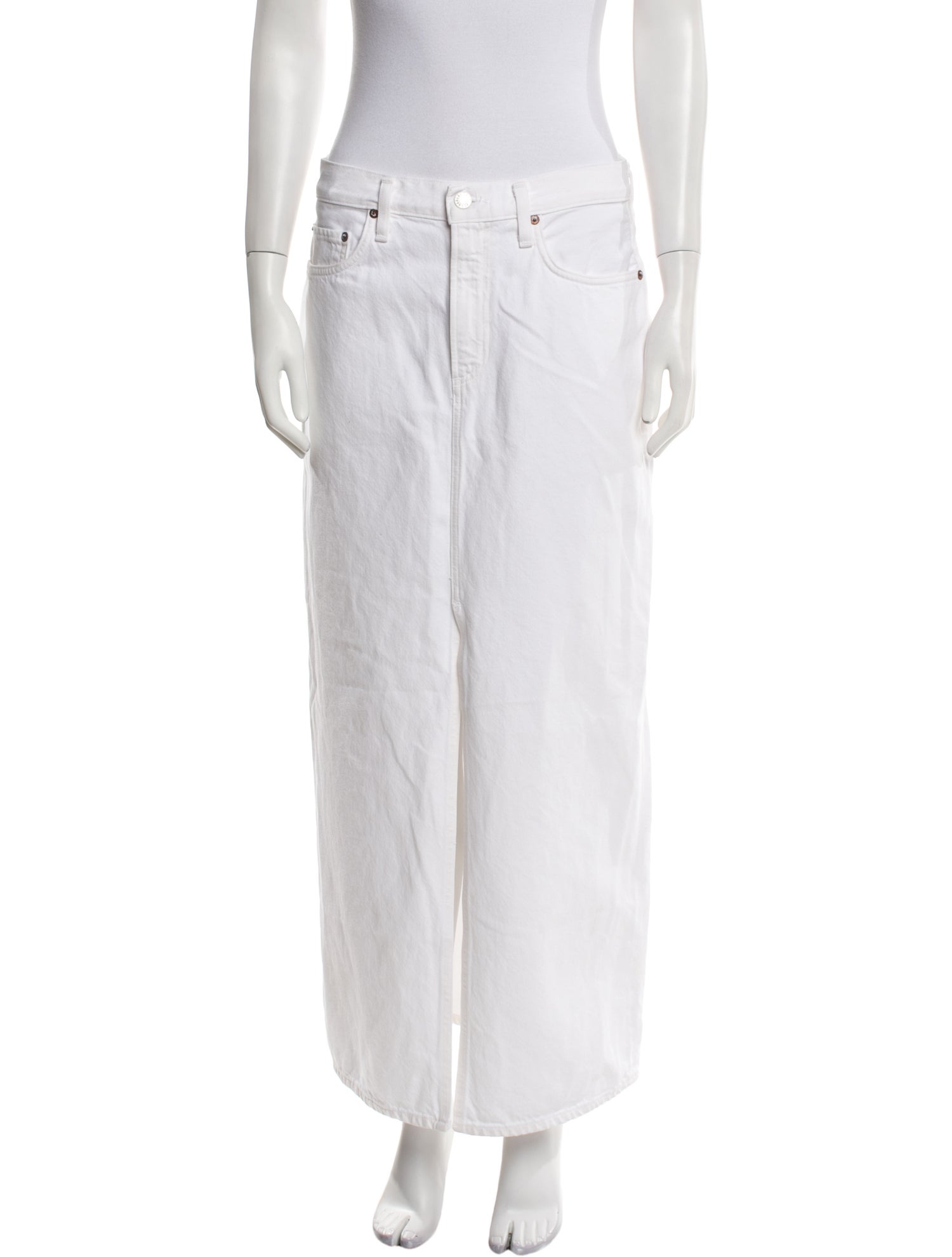 AGOLDE Midi Length Skirt