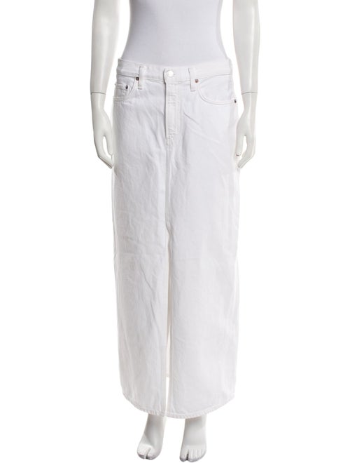 AGOLDE Midi Length Skirt