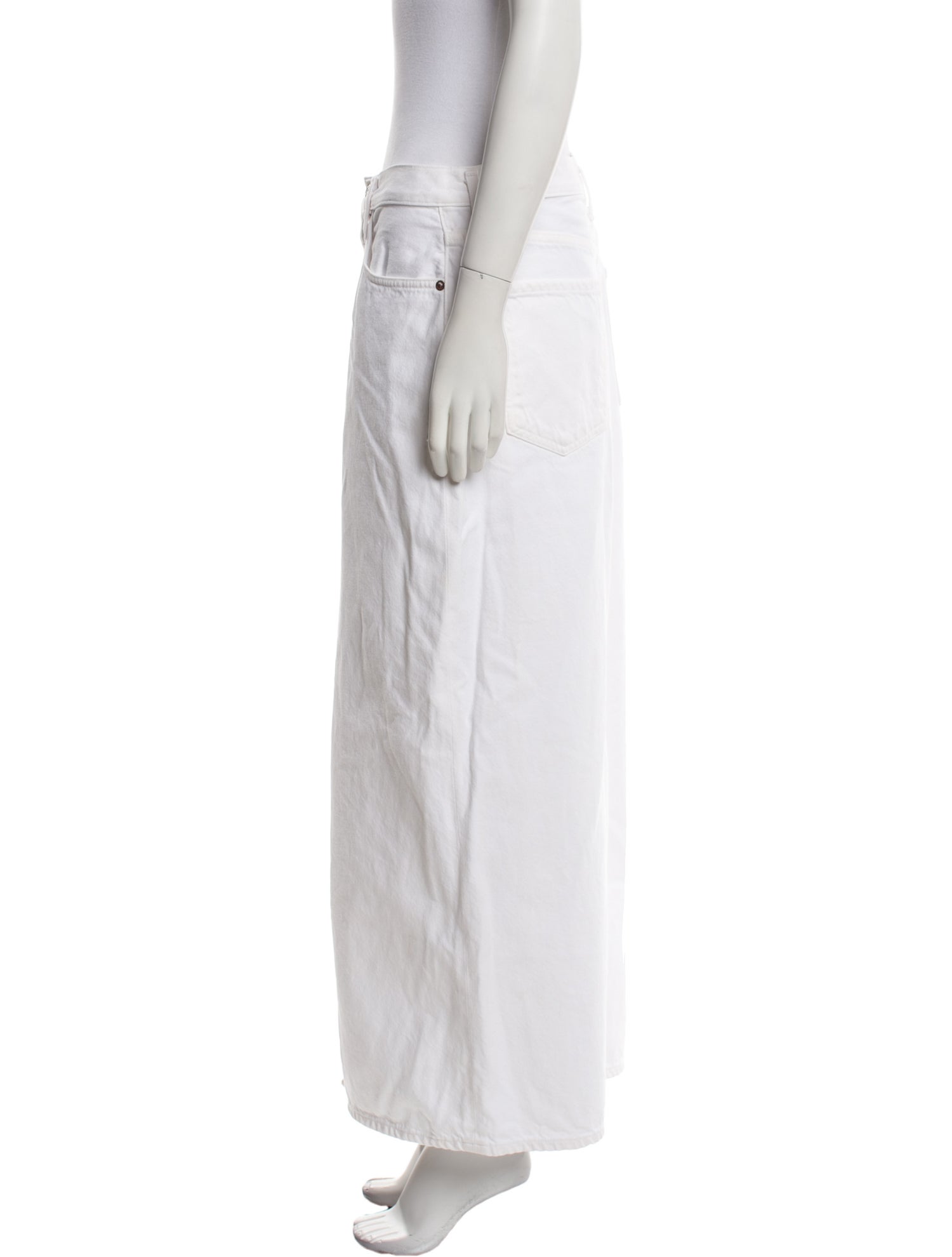 AGOLDE Midi Length Skirt