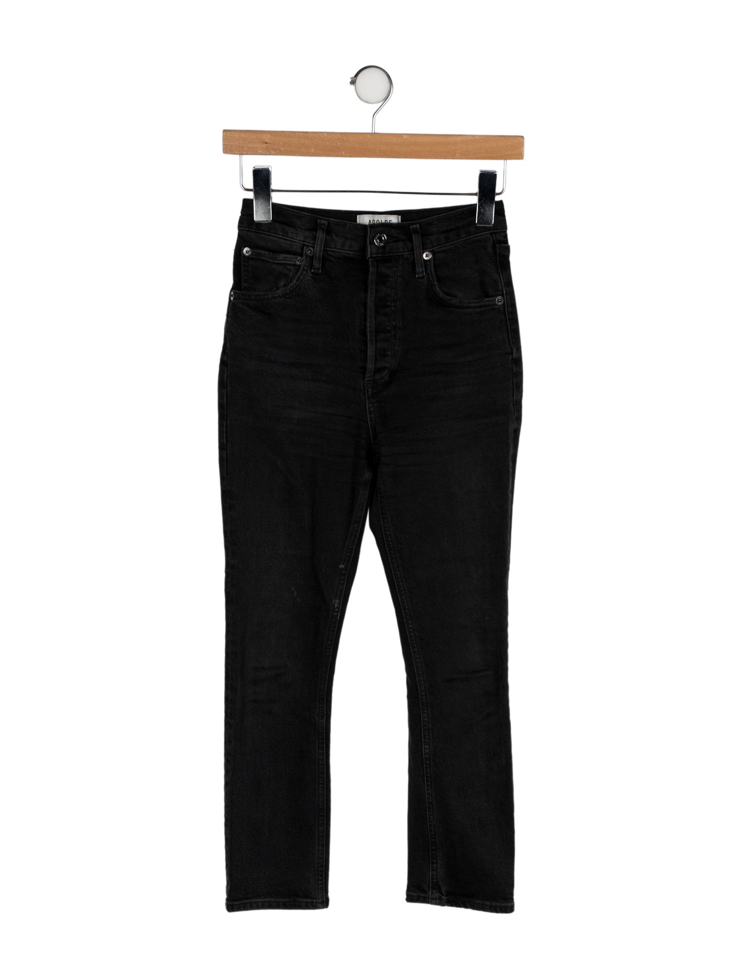 AGOLDE High-Rise Skinny Leg Jeans