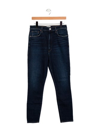 AGOLDE High-Rise Skinny Leg Jeans