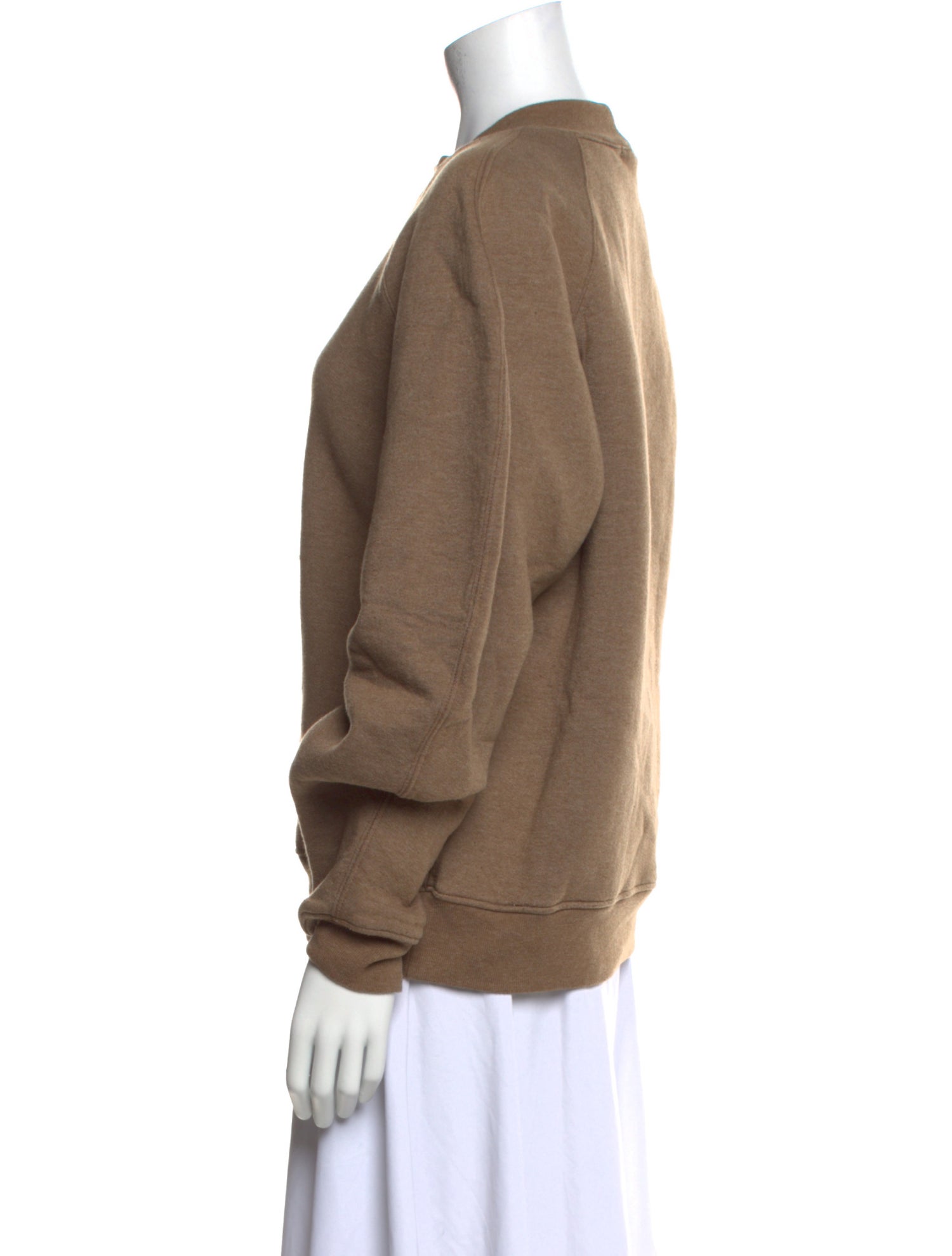 AGOLDE Crew Neck Long Sleeve Sweatshirt