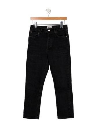 AGOLDE High-Rise Straight Leg Jeans