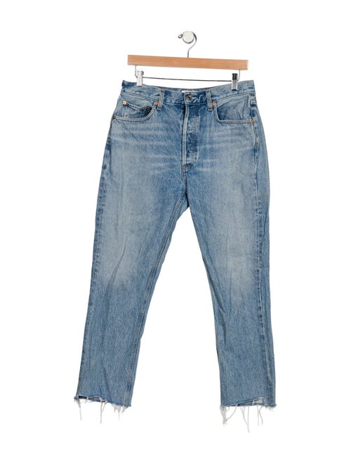 AGOLDE High-Rise Straight Leg Jeans