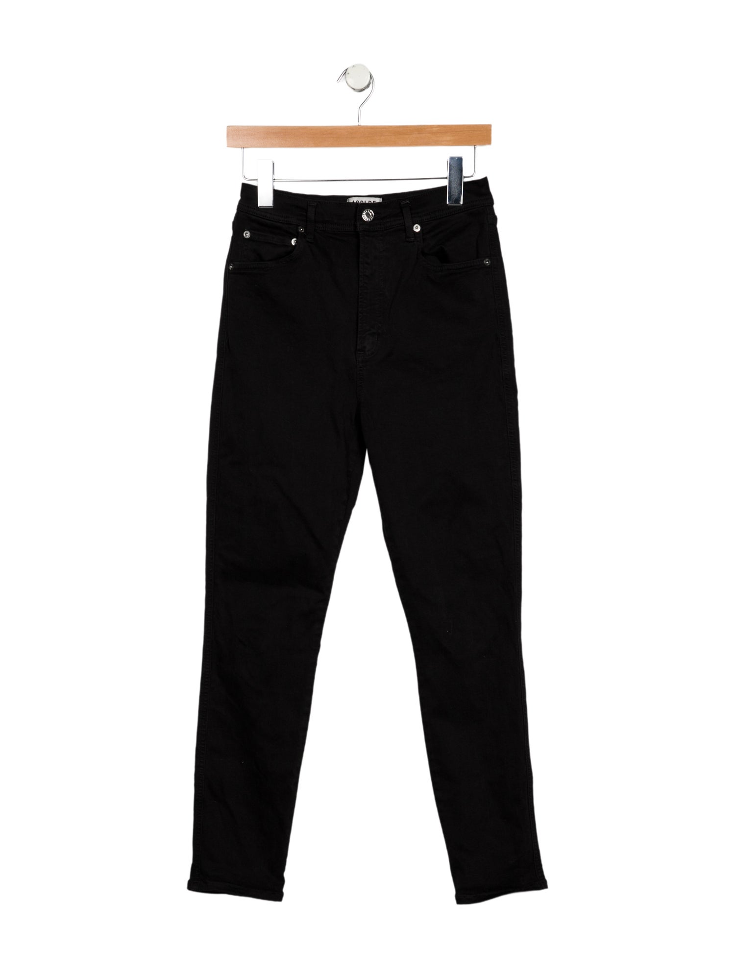 AGOLDE Mid-Rise Skinny Leg Jeans
