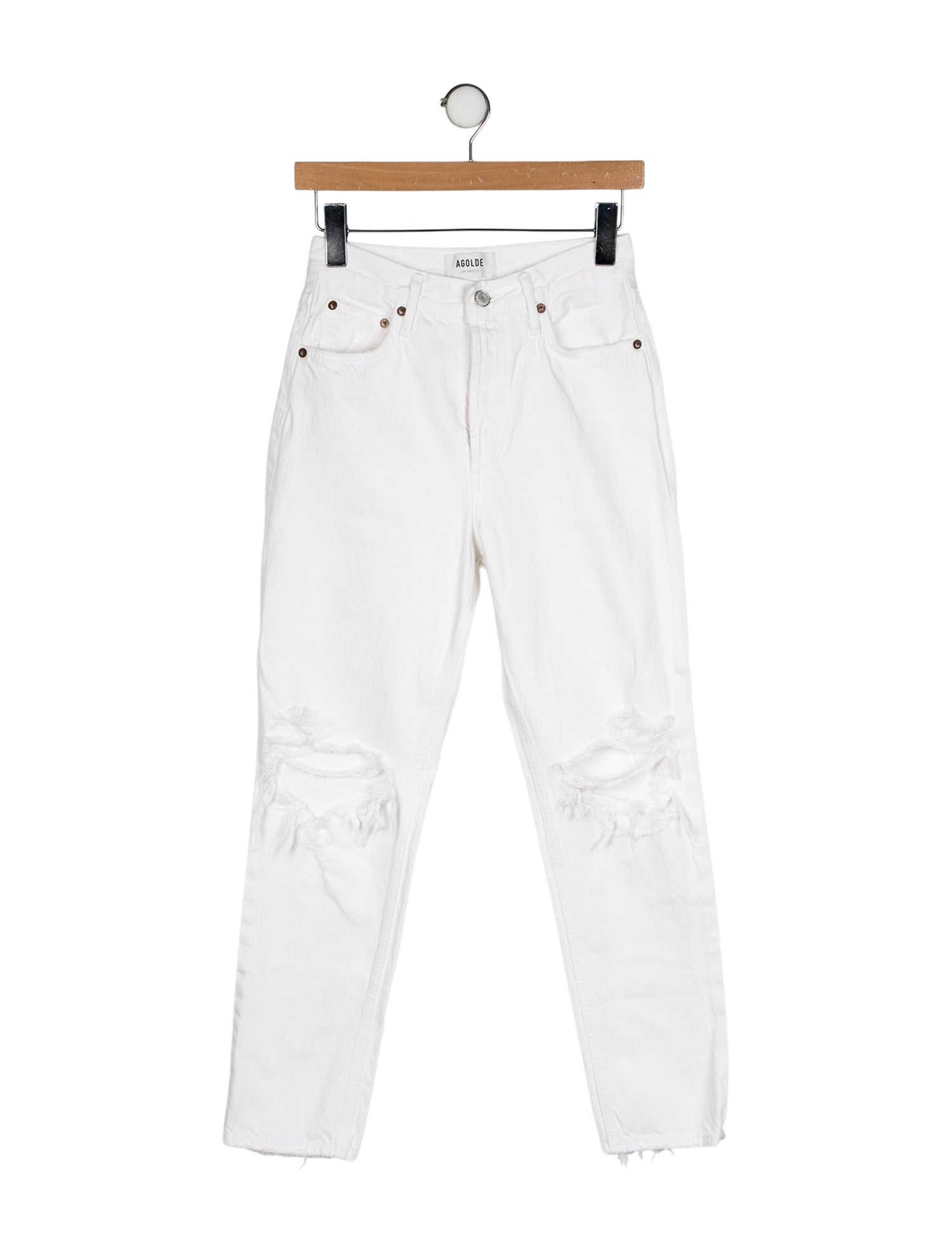 AGOLDE High-Rise Skinny Leg Jeans