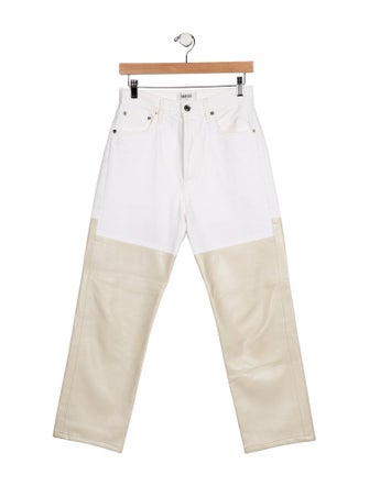 AGOLDE High-Rise Straight Leg Jeans