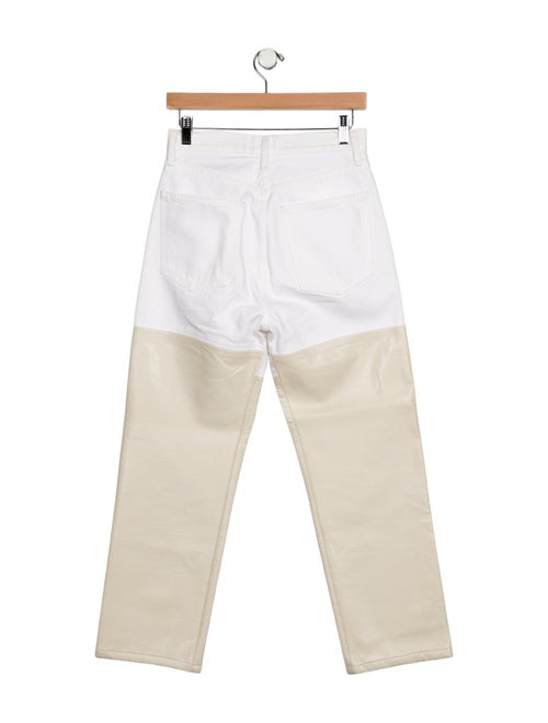 AGOLDE High-Rise Straight Leg Jeans