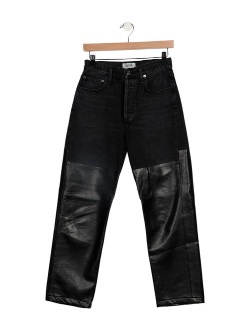 AGOLDE High-Rise Straight Leg Jeans