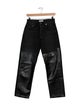 AGOLDE High-Rise Straight Leg Jeans
