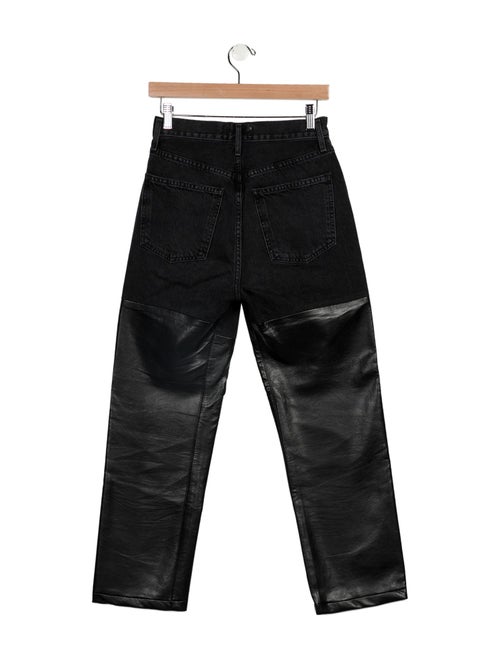 AGOLDE High-Rise Straight Leg Jeans