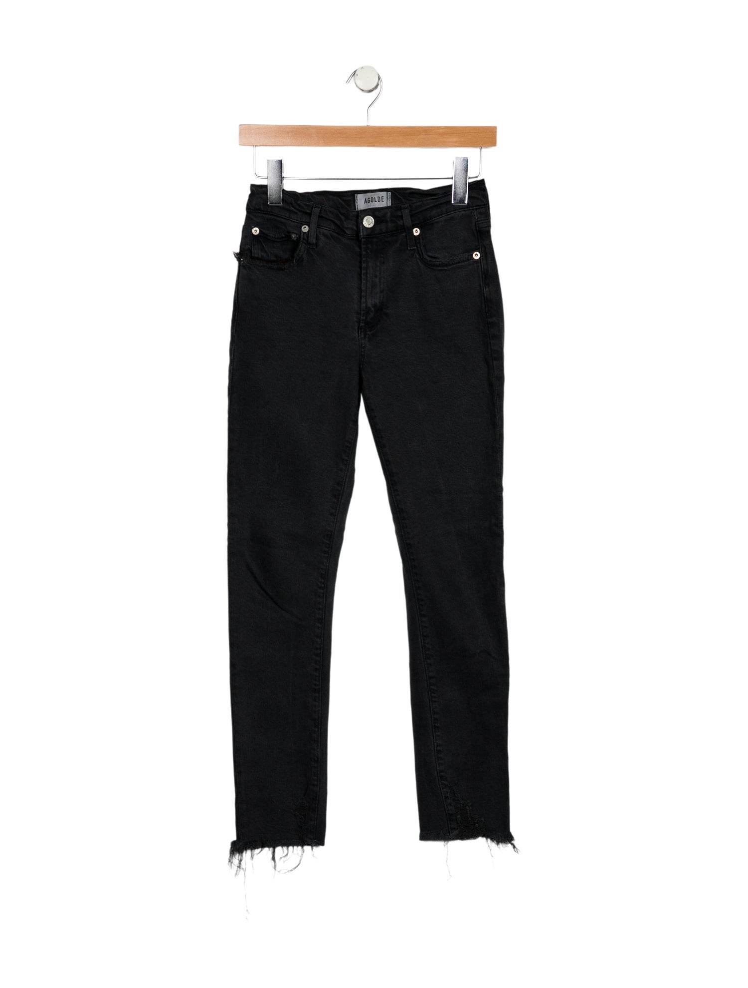 AGOLDE Mid-Rise Skinny Leg Jeans