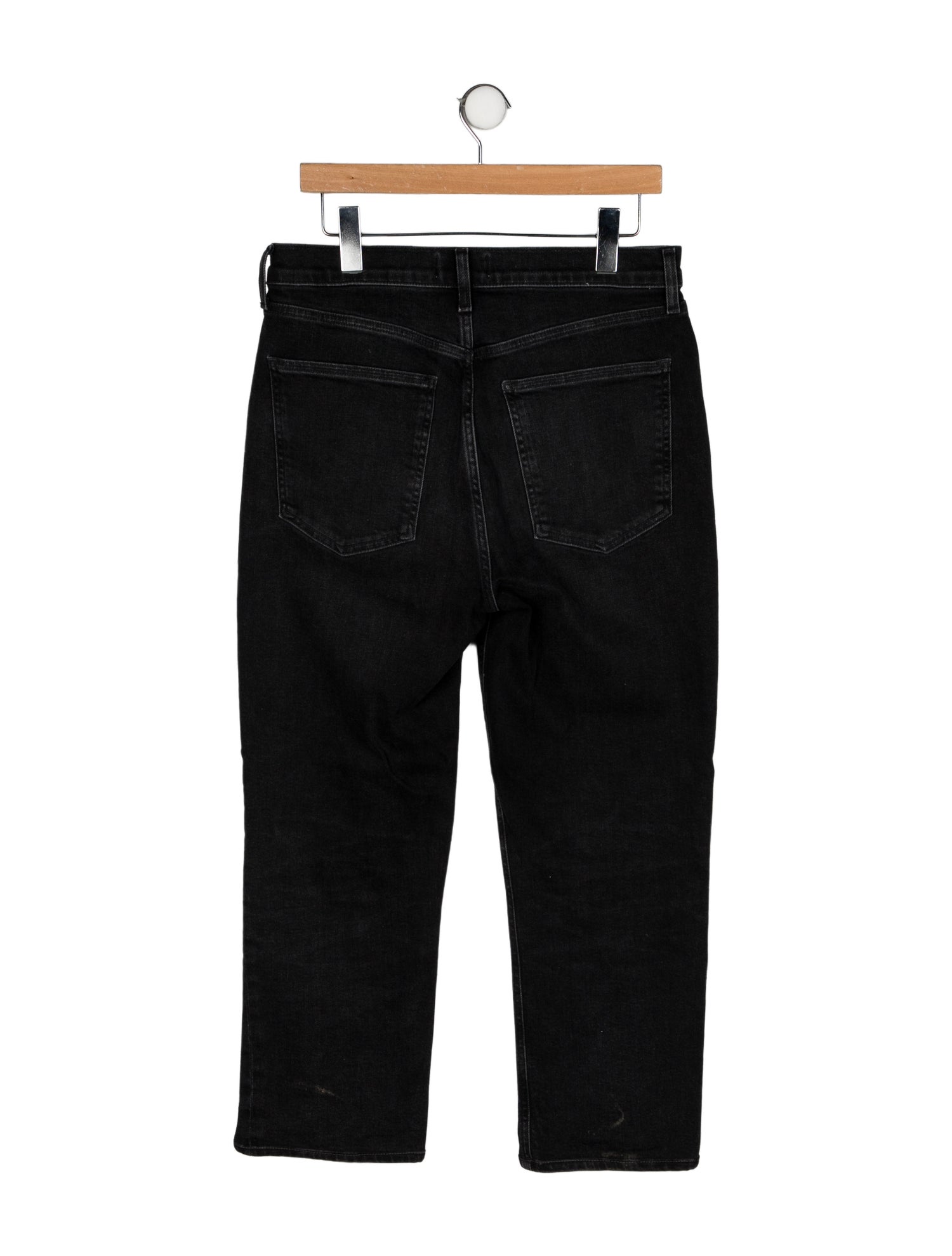 AGOLDE High-Rise Straight Leg Jeans
