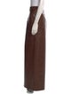 AGOLDE Leather Wide Leg Pants