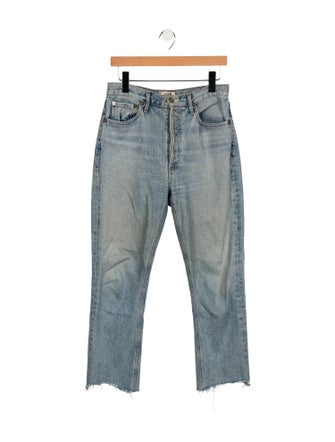 AGOLDE High-Rise Straight Leg Jeans