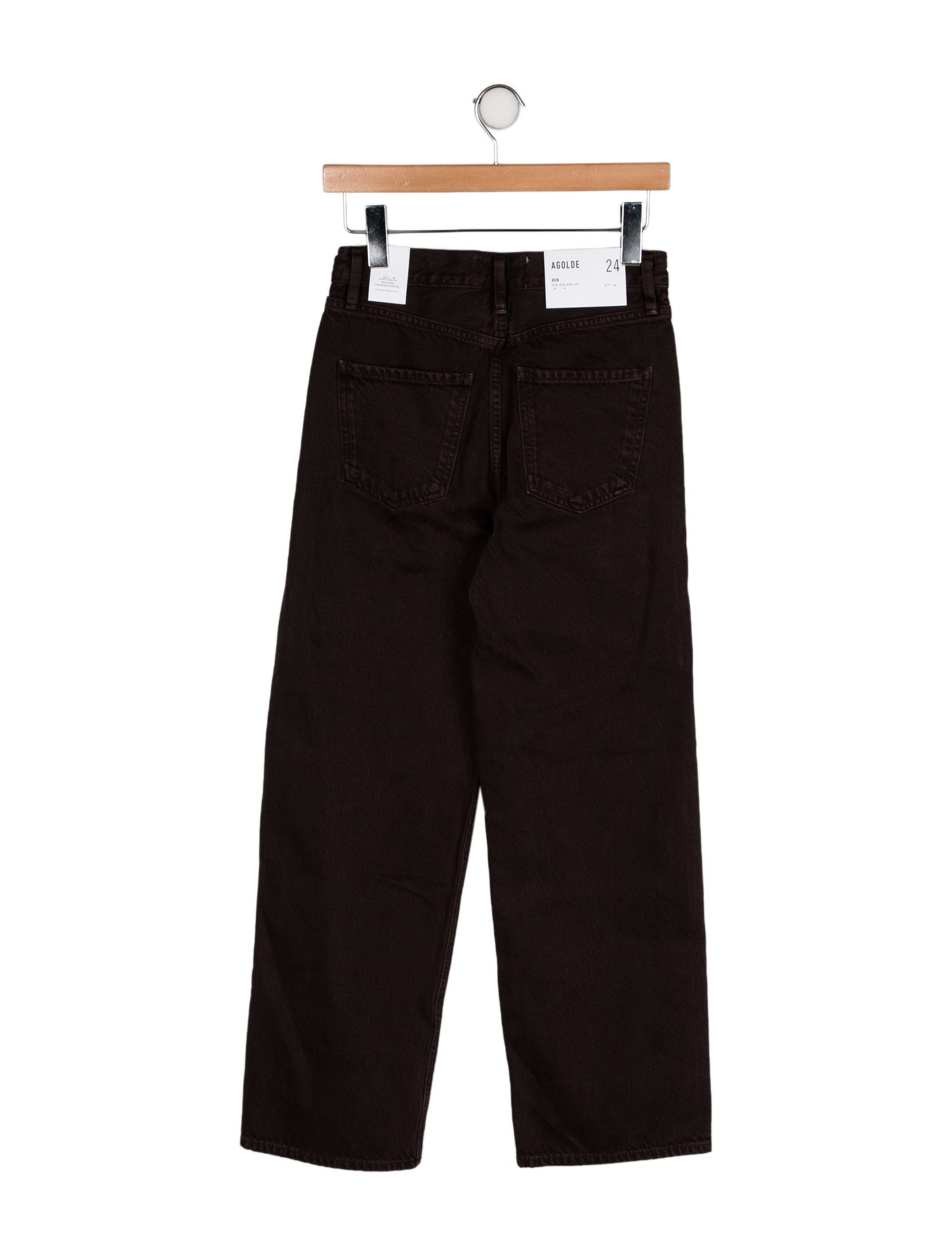 AGOLDE High-Rise Wide Leg Jeans w/ Tags