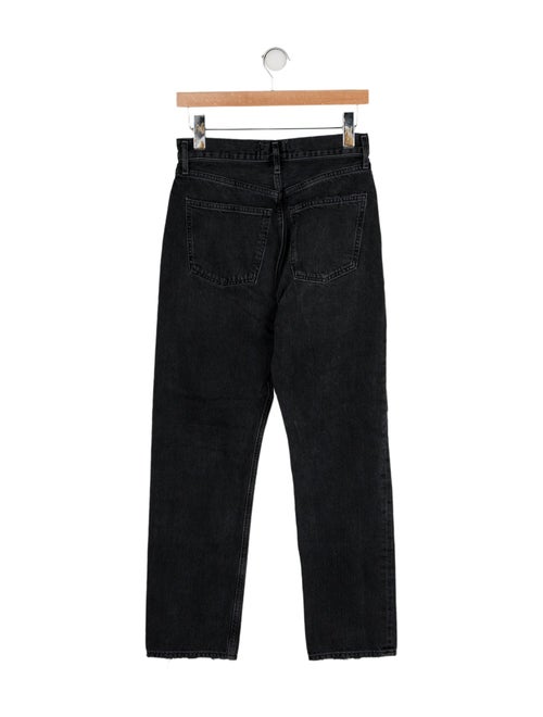 AGOLDE Mid-Rise Straight Leg Jeans